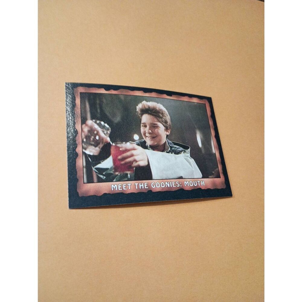 Vintage 1985 Warner Bros Topps Chewing Gum The Goonies Trading Card #5 Mouth